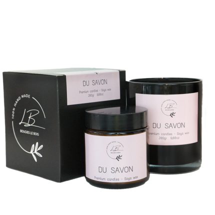 Vela Aromática Du Savon de bougies le bois