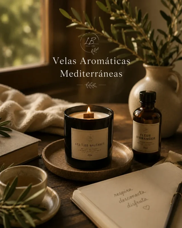 velas aromaticas mediterraneas Vela Aromática hecha en el Mediterraneo