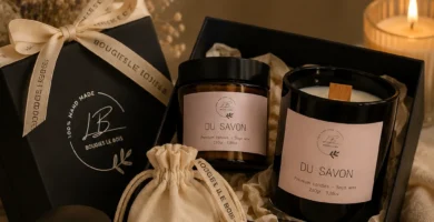 Conjunto de velas para regalar