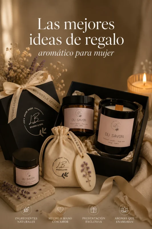 Conjunto de velas para regalar