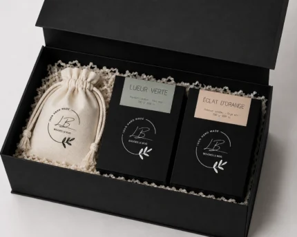 Pack de dos velas aromáticas para regalar
