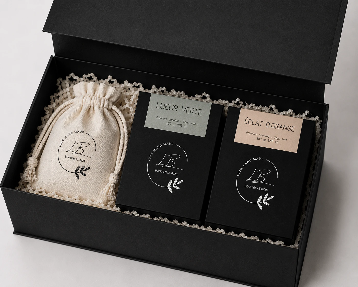 Pack de dos velas aromáticas para regalar
